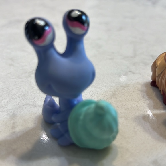 LPS Littlest Pet Shop #752 Hermit crab #753 Guinea pig #755 Fish - Picture 2 of 7